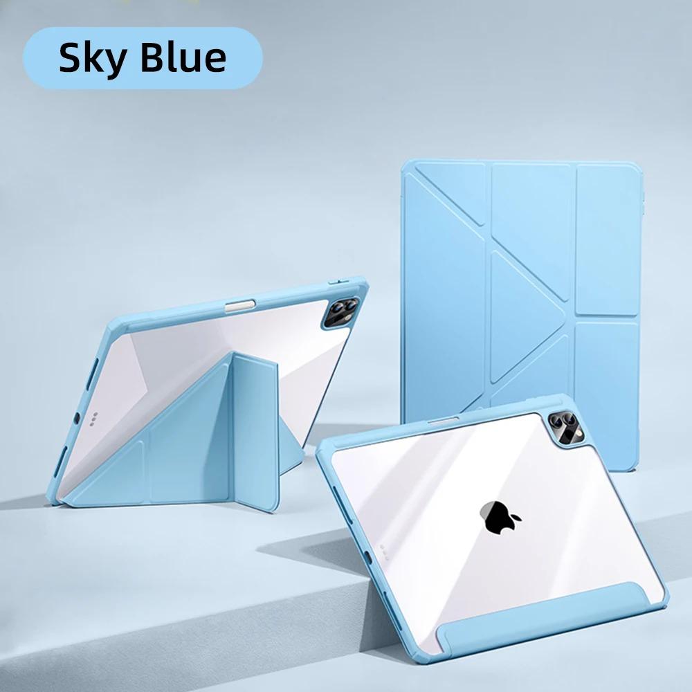 Чехол для iPad Air 11 2025 iPad 10-го Поколения 11-го A16 9-го Поколения iPad Pro11 4 5 10.9in 12.9 M2 M3 M4 Чехол с Держателем для Карандаша