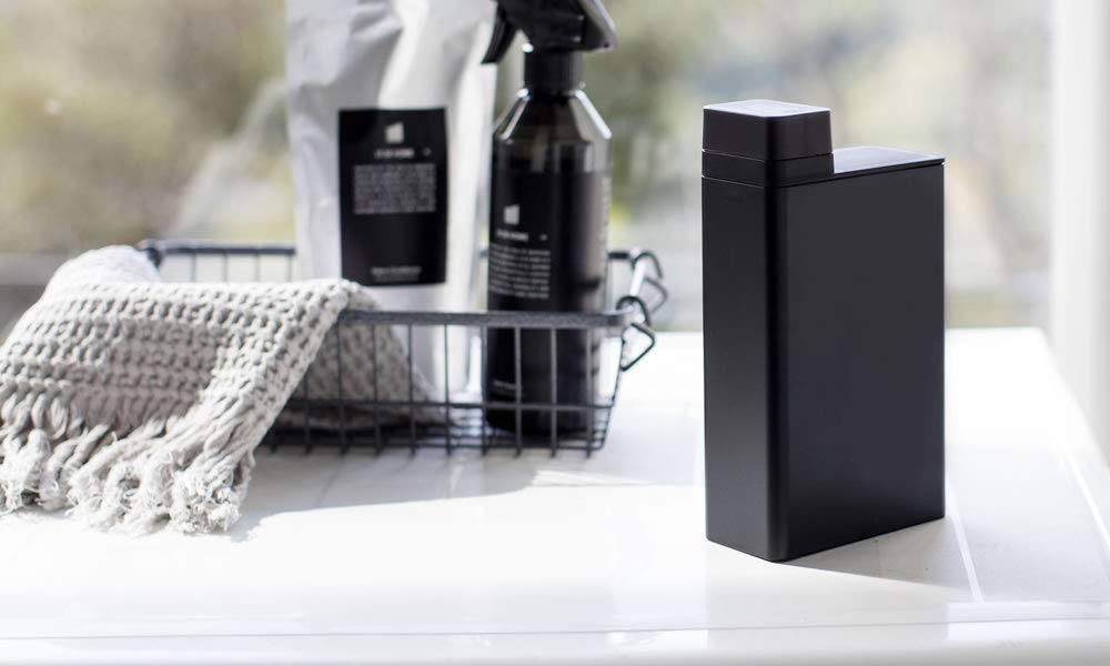 Купить набор из бутылки для моющего средства Yamazaki Jitsugyo, сменная бутылка для стирки, черная, 3588, сменная бутылка для стирки [2 партии]