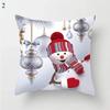 45*45cm Decorative Cushion Cover Christmas Santa Claus Pillow Cover Christmas Decoration Pillowcase Cushions For Sofa Home Gifts