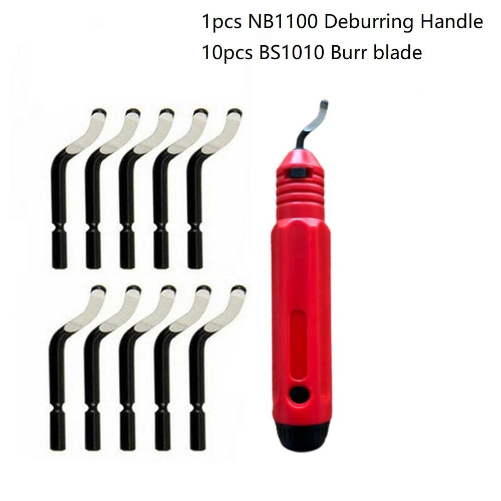 NB1100 Ручной режущий инструмент для удаления заусенцев с 10 вращающимися лезвиями для удаления заусенцев