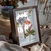Фоторамка ручной работы DIY Искусственная доска - Креативная рамка для цветов в лаконичном стиле для дома