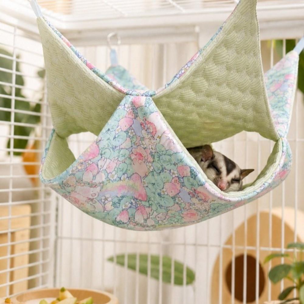 Cartoon Pattern Ferret Hiding House Breathable Squirrel Hanging Nest Summer
