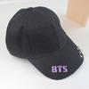 Бейсбольная кепка Bts, однотонная солнцезащитная шляпа, дышащая легкая быстросохнущая кепка с козырьком