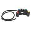 Motorcycle Handlebars Control Switch 5 in 1 Multi Function Headlight Turn Light Horn Switch for 2.2cm Handlebars