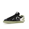 Acronym x Nike Blazer Low Черный Оливковый Аура Унисекс Кроссовки Белый DO9373-001