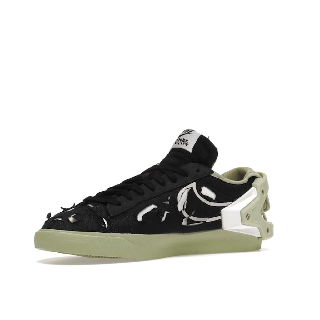 Acronym x Nike Blazer Low Черный Оливковый Аура Унисекс Кроссовки Белый DO9373-001