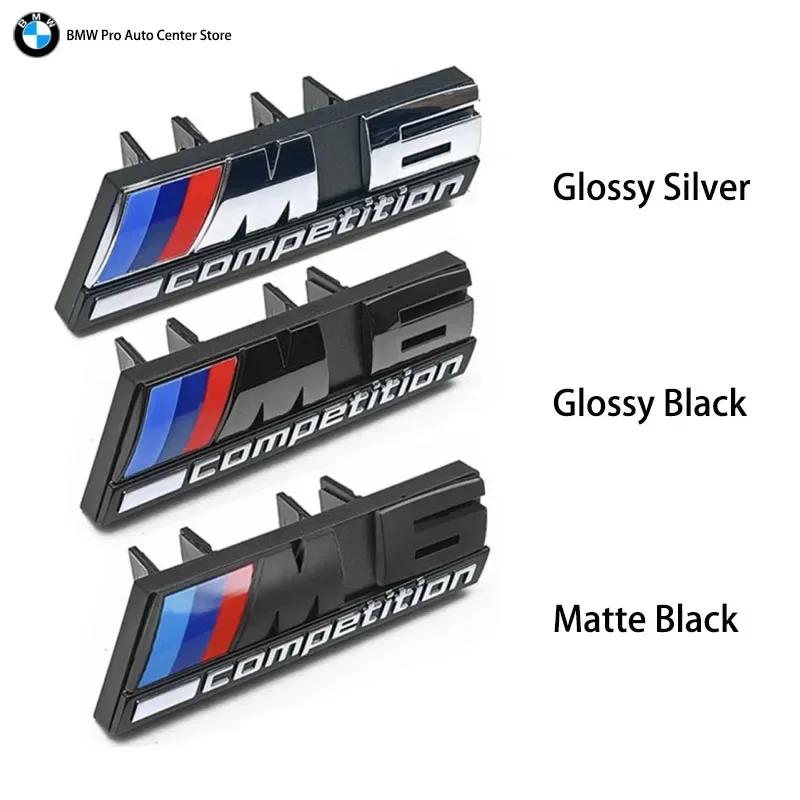 QHIT7 Hot For BMW 3D Emblem Car Front Grill Badge M1 M2 M3 M4 M5 M6 M7 M8 Competition E92 E93 F36 G01 G02 G05 G11 G12 G21 G29 G30 G31