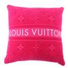 Excellent LOUIS VUITTON cushion Coussin LV Vacation Logo design Women M77525 Used