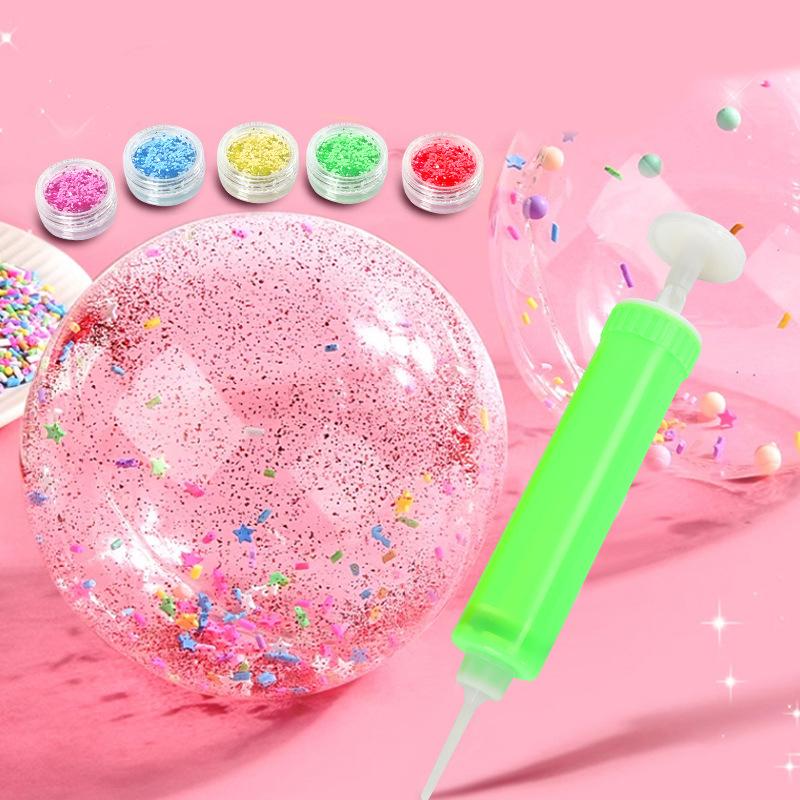 1 набор детских подарков Pet Nano Glue Diy Blow Bubble Nano Glue Двусторонняя лента Sticky Ball Tape Crafts Toys