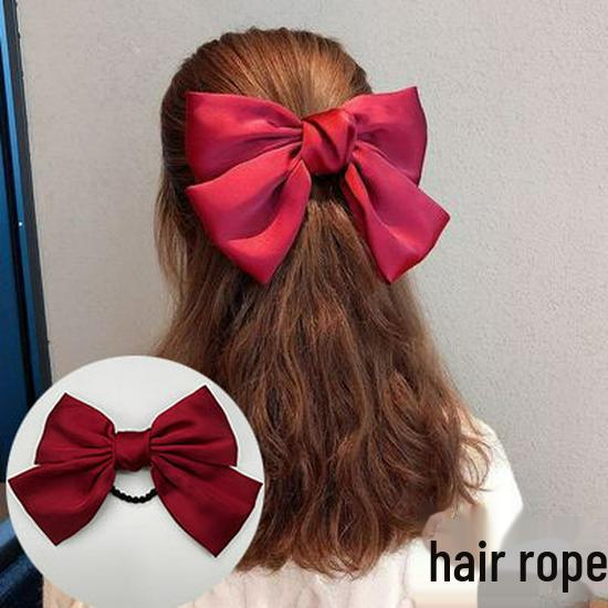 Заколка для волос с большим бантом — милый, стильный головной убор для создания образов в японском и корейском стиле