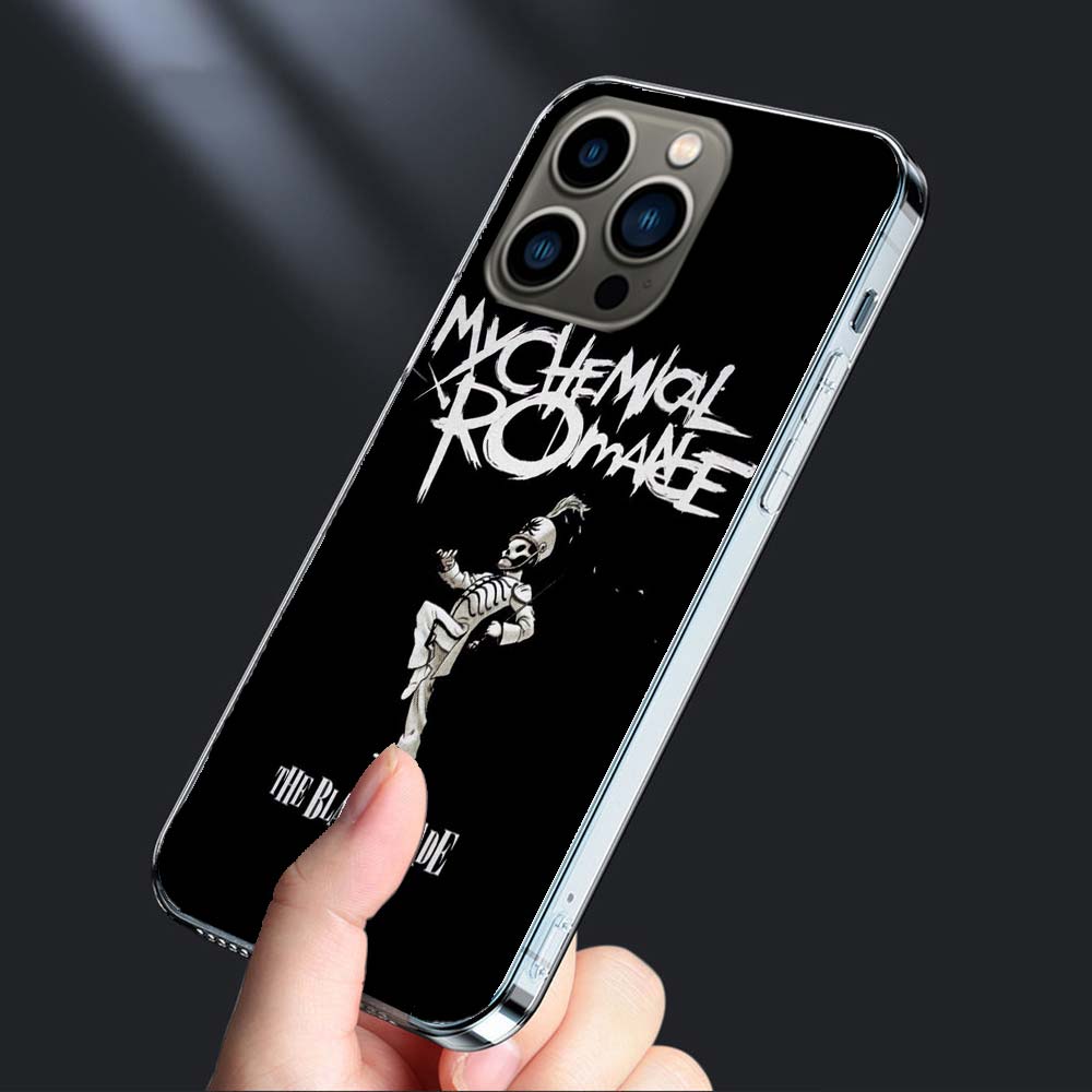 My C-Chemical R-Romance Phone Case For Iphone 16E 15 Pro 14 Plus 17E 16 17 Pro Max Air 11 12 13 Mini Shockproof Capa Cute Cov