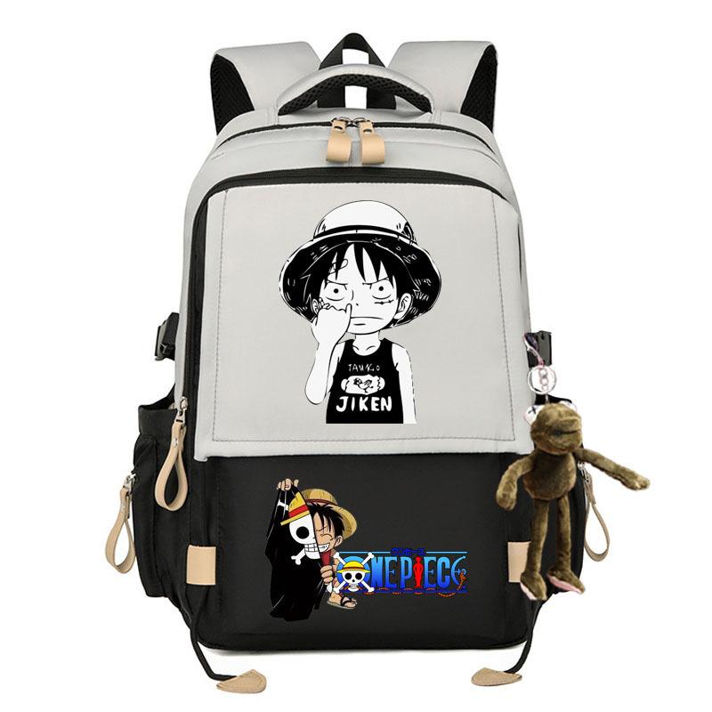 Рюкзак ONE PIECE для подростков и студентов, большой вместимости, модный рюкзак