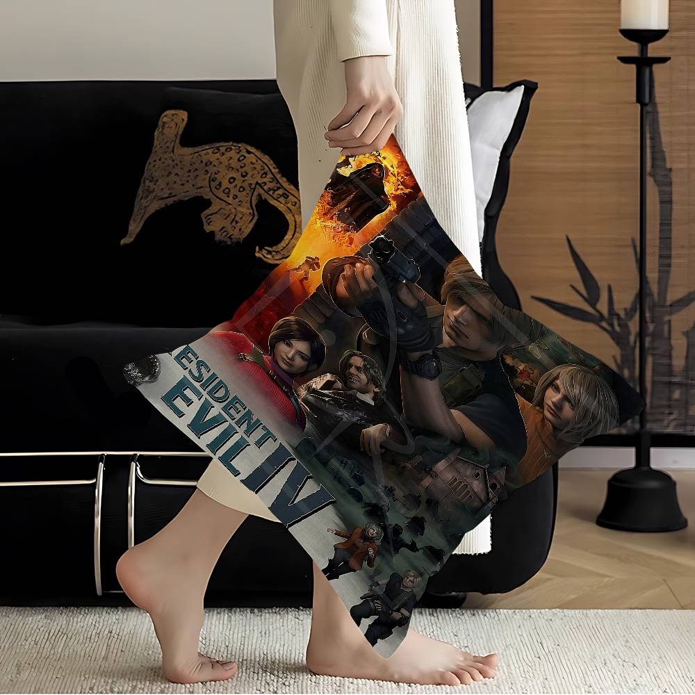 Classic Video Game RResidentsEEvils Pillow Gifts Home Office Furnishings Bedroom Sofa Car Cushion Cover Case 45x45cm
