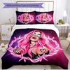 3pcs Duvet Cover Set (1*Duvet Cover + 2*Pillowcase, Without Core), Karol G Print Soft All‑Season Bedding Set, Home Bedroom Decor Gift
