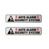 Set of 2 Security Stickers - Anti-theft Seals, Anti-Theft, Security Stickers, Resistant, Weatherproof