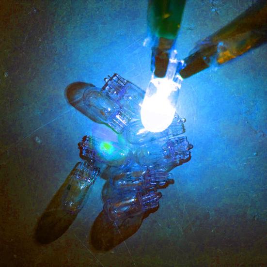 10 шт., универсальная галогенная лампа T10, 12 В, 5 Вт, простая установка, уплотнение, клиновидная форма, клин