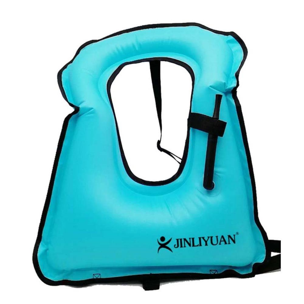 Inflatable Inflatable Swim Vest Diving Snorkeling Outdoor Safety Swimming Jackets Lightweight Adjustable Swim Life Saving Vest