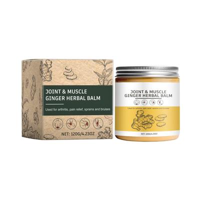 Травяной крем для уменьшения мышечного отека, дискомфорта, массажа тела