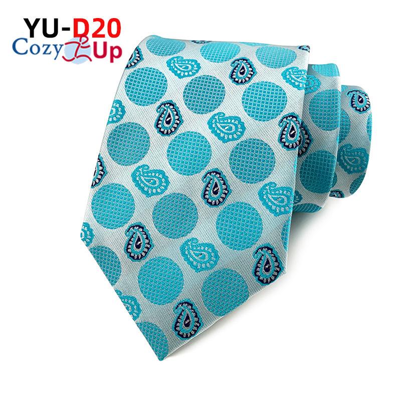 Уютный ап 3,15 дюйма(8 см) Модный полосатый мужской галстук с узором пейсли в клетку и цветком на свадьбу