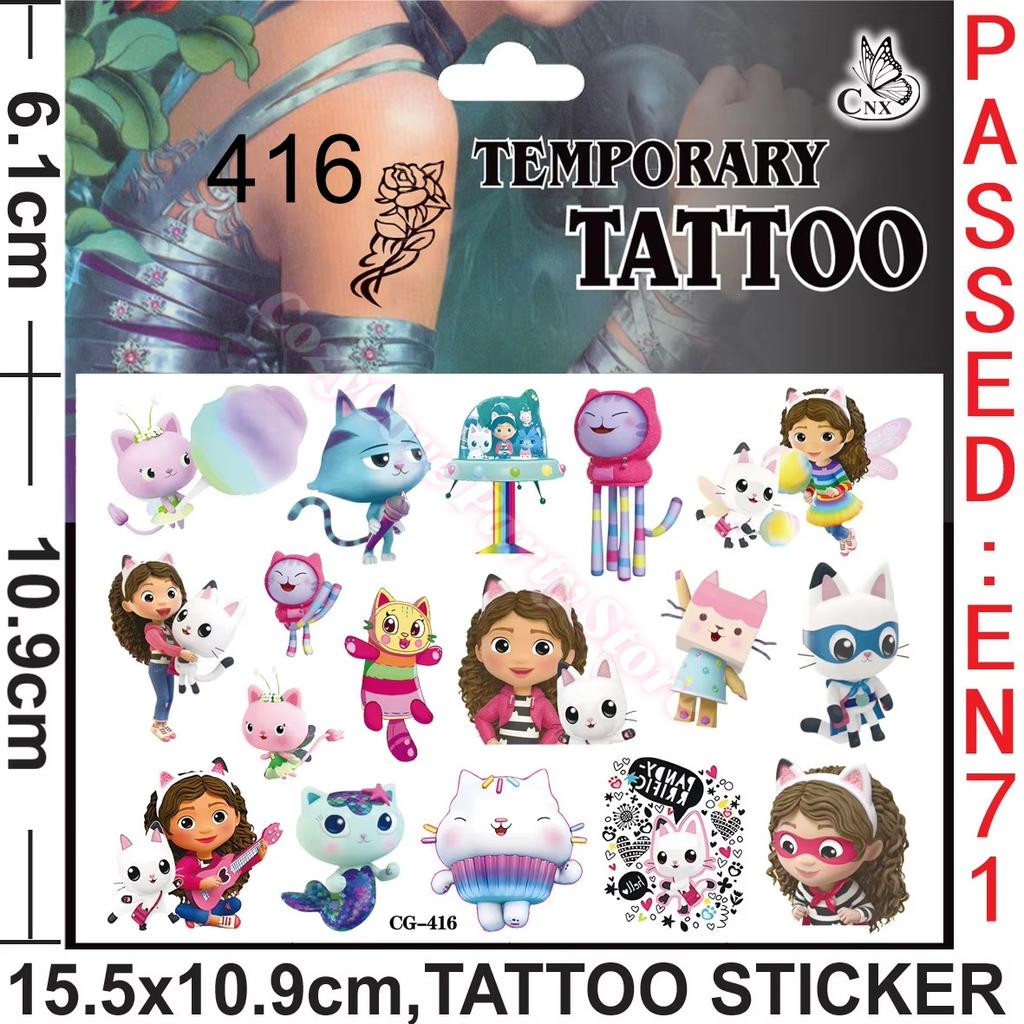 Gabby Dollhouse Birthday Party Favors Gabby Bracelets Stikers Cake Topper Balloons Classroom Rewards Party Pinata Fillers Gifts