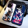 Милый иллюстрированный чехол для телефона iPhone 17,16,15,14,13,12,11 Plus,Pro Max,XS,Разноцветный Серебристый чехол для телефона Funda Cover