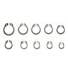 Snap Retaining Ring Storage 100pcs 304 Stainless Steel 8-18mm