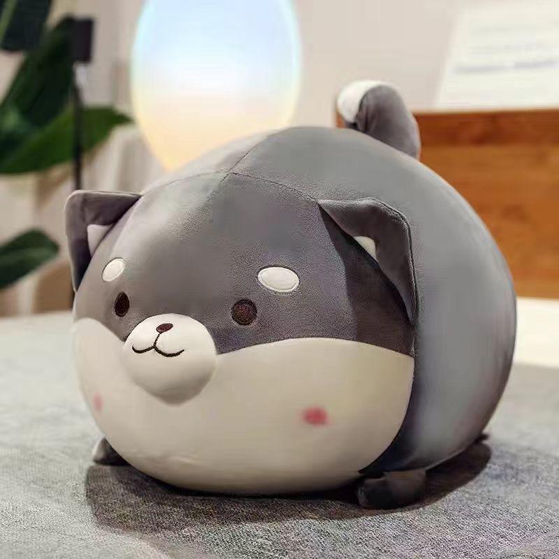 Милая подушка Шиба-ину, супер мягкая плюшевая игрушка для собаки, спальная кровать, кукла корги, подарок на день рождения для мужчин и женщин