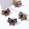 Lady Rhinestone Butterfly Korean Style Hair Clip Duckbill Clip Women Hair Claw Hair Accessories