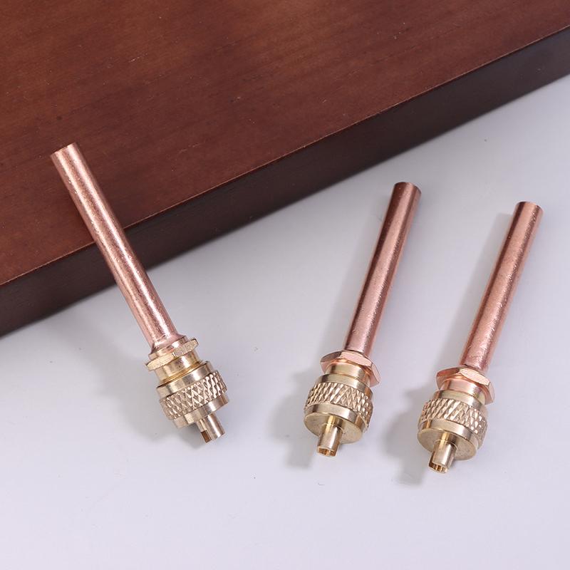 Conditioner Refrigeration Access Air 5pcs Valves 6mm Od Tube Filling Par 20cc Spare Part Replacement Stem Core Filling Parts