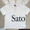Vintage Washed Cotton Tee With Embossed Letter Rhinestone Detail Loose Fit Short Sleeve Men