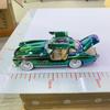 1/24 Scale Benz 300SL Electroplated Version Alloy Car Diecast Metal Model Collect Hobby Model Ornaments Gift For Boys