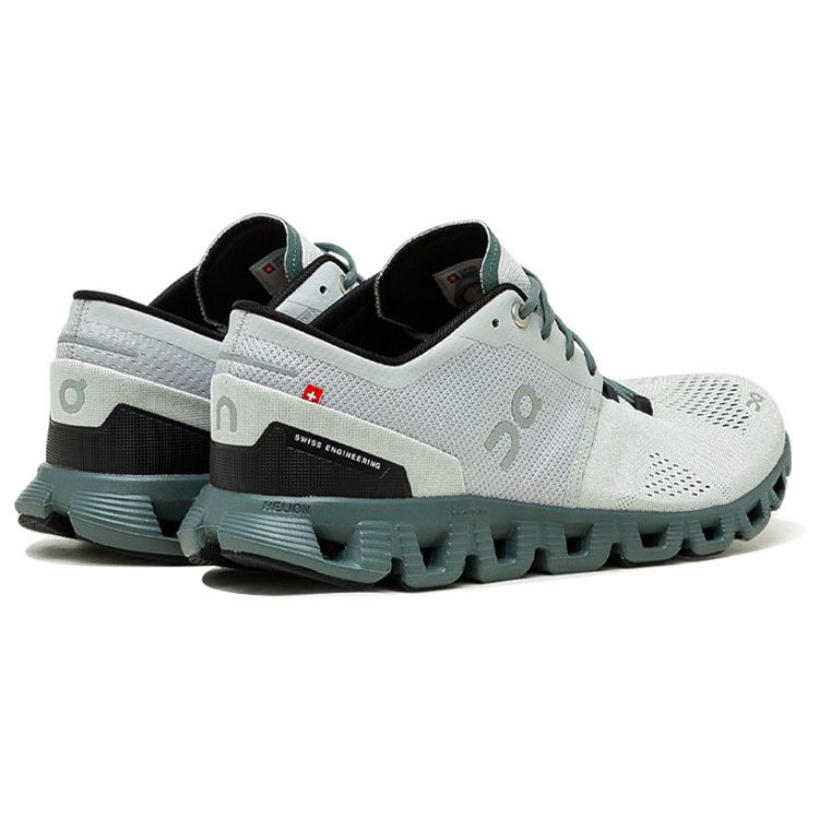 On Running Мужские кроссовки Cloud X Glacier Grey Olive 40.99595