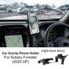 Для Subaru Forester 2025-UP Держатель для телефона Автомобильный гравитационный мобильный держатель Кронштейн для телефона Вращающийся алюминиевый зажим Аксессуары