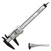 Electronic Digital Vernier Caliper 0-150mm High-strength Plastic Caliper Measuring Tool for Inner and Outer Diameters