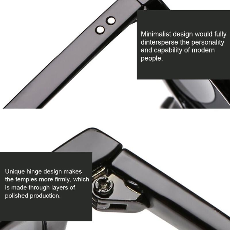 Мужские винтажные квадратные солнцезащитные очки для водителя с зеркальными линзами и защитой от ультрафиолета