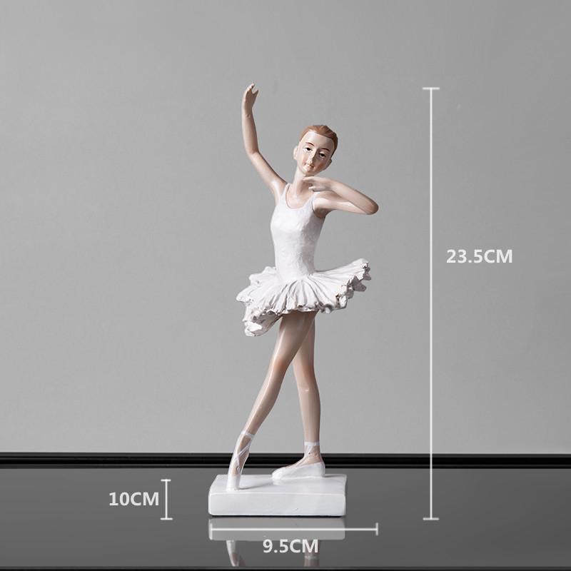 Nordic Creative Ballet Girl Decorations Ins Wind Dancer Model Room Princess Room Soft Decoration Home Decoration
