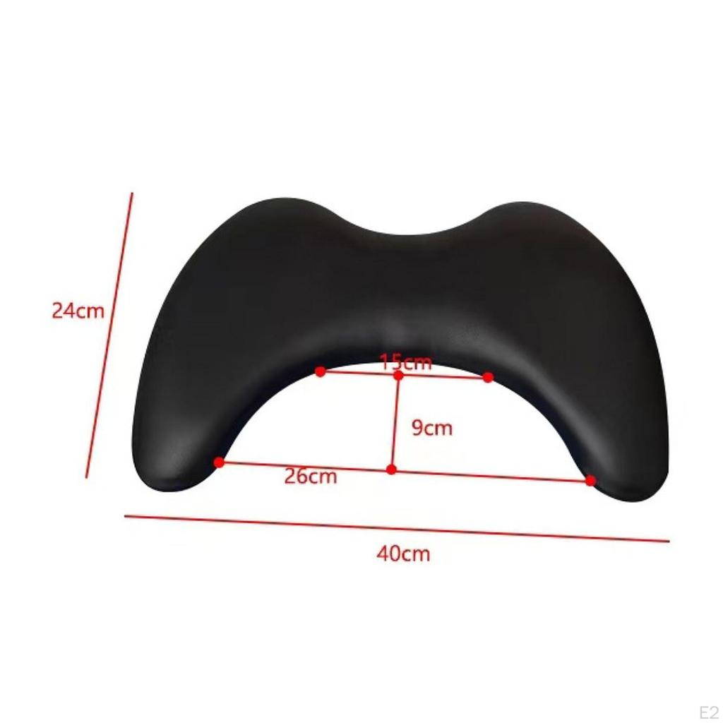 Подлокотник U-образной формы из искусственной кожи, съемный маникюрный подлокотник для ногтей для женщин, принадлежности для ногтей,