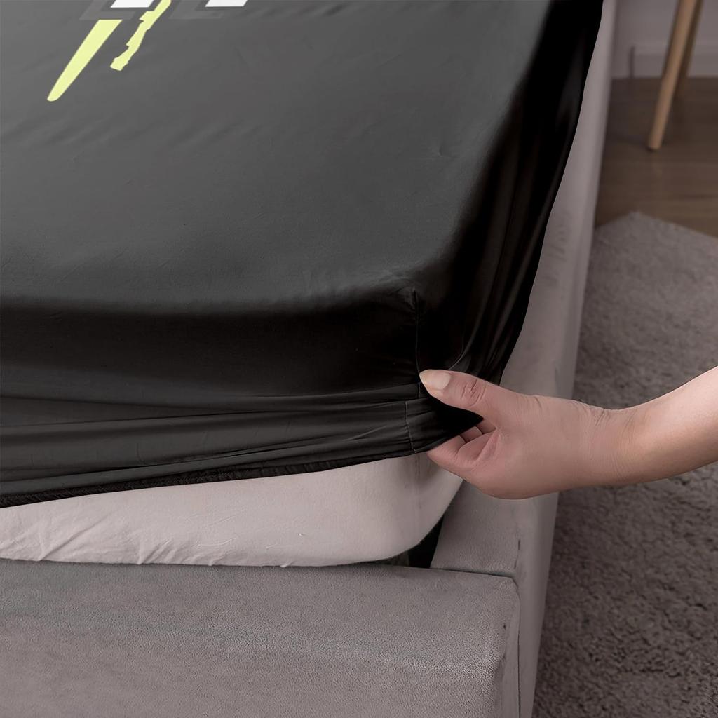 Простыня с рисунком личности для геймпада, трехкомпонентная, с цифровой печатью, трехкомпонентная простыня, детская, взрослая