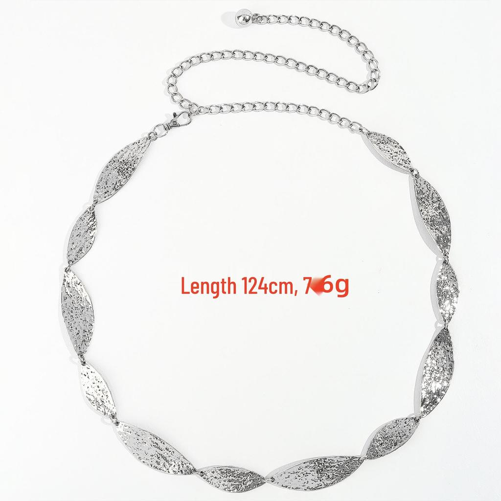 Богемный Этнический Металлический Пояс-Цепочка на Талию Высокого Класса для Женщин - Ретро, Универсальный Модный Аксессуар