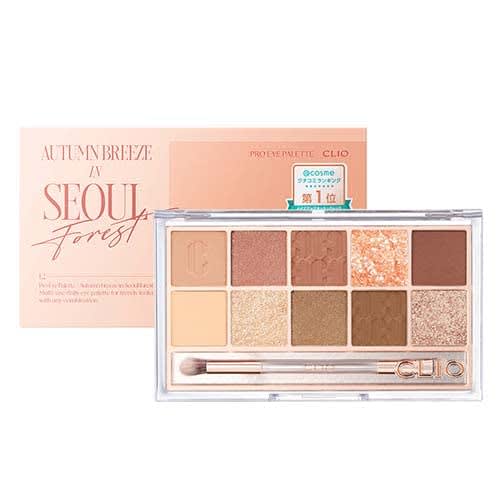 Clio Pro Eye Palette 12 Autumn Breeze In Soul Forest AUTUMN BREEZE IN SEOUL