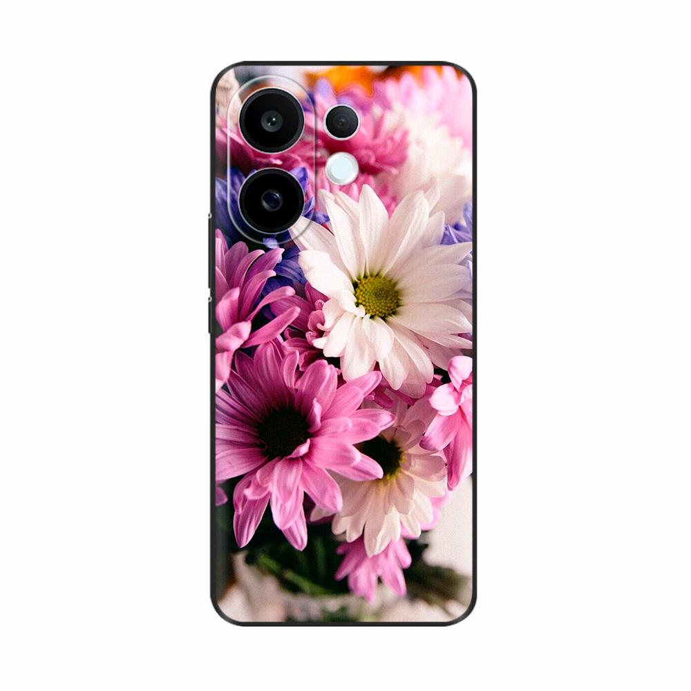 Для Vivo S30 Pro Mini Чехол 2025 Милый Забавный Ударопрочный Capa Силиконовый Мягкий TPU Чехол для Телефона Для Vivo S30 S 30 Чехол Защитные Fundas