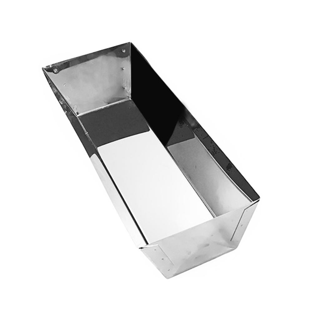 14'' 16'' стальной поддон для грязи с обрезанными краями для легкой очистки ножом нержавеющий инструмент для штукатурки поддона для грязи из гипсокартона