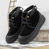 Fashion 2025 New Winter Men Boots  Slippers Warm Men Shoes Waterproof Non-Slip Plush Sneakers Male Leather  Boots Size 38-44