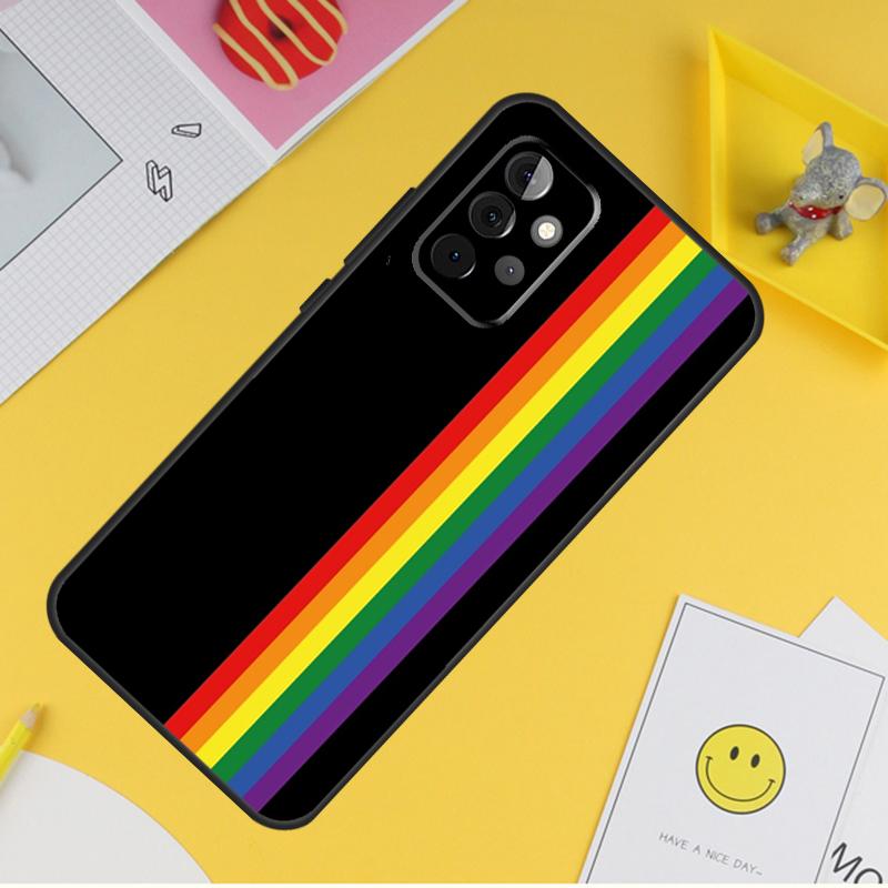 Гей Лесбиянка ЛГБТ Радужный Прайд Чехол для телефона для Samsung Galaxy A53 A33 A13 A12 A32 A52 A14 A34 A54 A15 A25 A35 A55 A71 A51