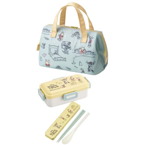 Skater Cool Pouch Lunch Bag Disney Winnie the Pooh Cafe KGA1-A