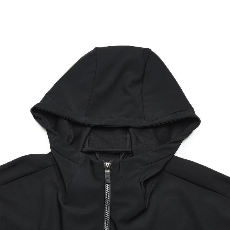 FILA Knitwear Men's Pitch Black Hooded Moderate A11M441502FBK