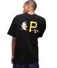 Футболка New Era Pittsburgh Pirates, мужская, размер L, 010, черная, 783-5234013