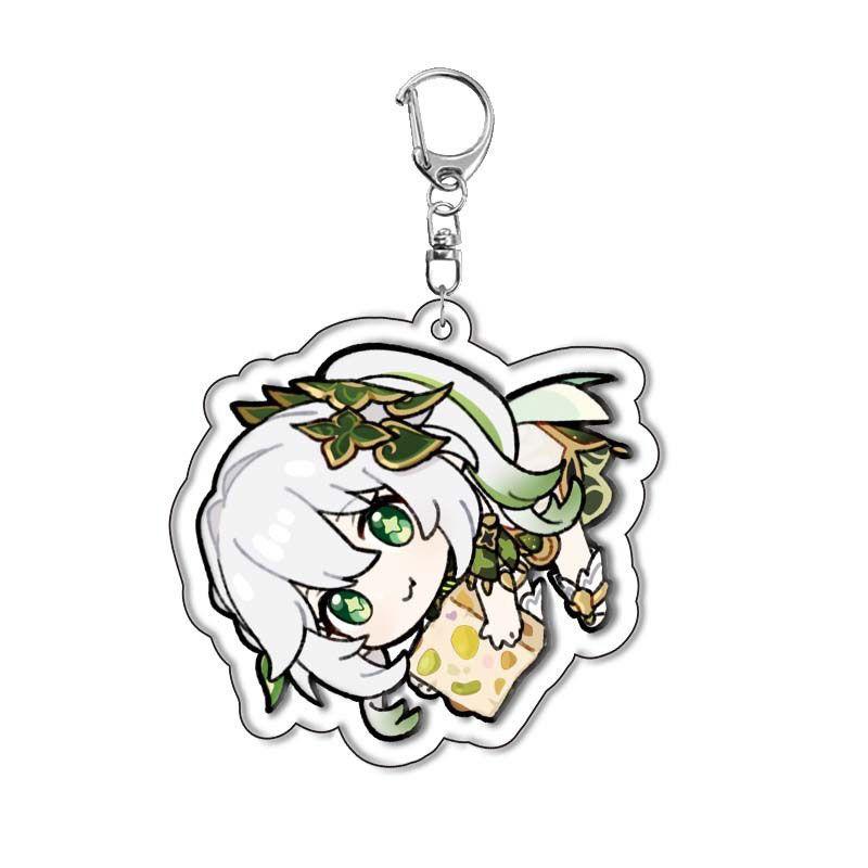 Оригинальный акриловый брелок God Traveler Wanderer Klee Skirmisher Bag Подвеска Двусторонняя прослойка