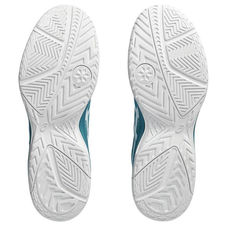 Asics Upcourt 5 Blue Teal Мужские кроссовки Белый 1071A086-404