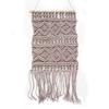 Weaving / Macrame Wall Hanging - 45 X 50 Cm - Light Purple